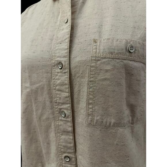 Madewell Rainbow Flecked Button Down, Size Small - Picture 2 of 7